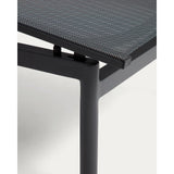 Sonnenliege Lesina aus Aluminium und graphitgrauem Texteline von Kave Home – Bild 11