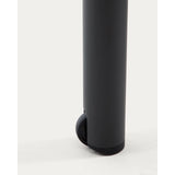 Sonnenliege Lesina aus Aluminium und graphitgrauem Texteline von Kave Home – Bild 13