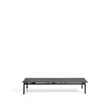 Sonnenliege Lesina aus Aluminium und graphitgrauem Texteline von Kave Home – Bild 5