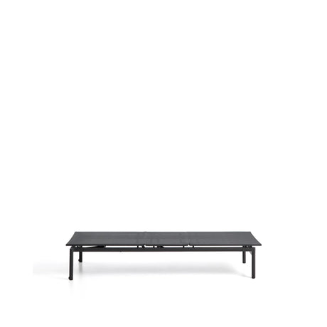 Sonnenliege Lesina aus Aluminium und graphitgrauem Texteline von Kave Home – Bild 5