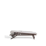 Stapelbare Sonnenliege Capraia aus Aluminium in Taupe von Kave Home – Bild 7