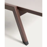 Stapelbare Sonnenliege Capraia aus Aluminium in Taupe von Kave Home – Bild 8