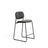 Stapelbarer Hocker Meli mit Chenille und Beinen aus Metall, FSC Mix Credit, 65 cm  von Kave Home – Bild 1