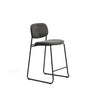 Stapelbarer Hocker Meli mit Chenille und Beinen aus Metall, FSC Mix Credit, 65 cm  von Kave Home – Bild 1