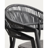 Stapelbarer Outdoor-Stuhl Alimia aus Aluminium und Synthetikseil von Kave Home – Bild 12