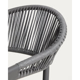 Stapelbarer Outdoor-Stuhl Alimia aus Aluminium und Synthetikseil von Kave Home – Bild 13