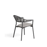 Stapelbarer Outdoor-Stuhl Alimia aus Aluminium und Synthetikseil von Kave Home – Bild 8