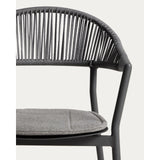 Stapelbarer Outdoor-Stuhl Alimia aus Aluminium und Synthetikseil von Kave Home – Bild 9