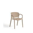 Stapelbarer Outdoor-Stuhl Ania in Beige von Kave Home – Bild 1