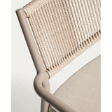 Stapelbarer Outdoor-Stuhl Argasi aus Aluminium und Synthetikseil von Kave Home – Bild 10