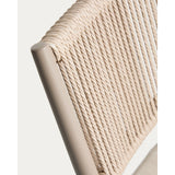 Stapelbarer Outdoor-Stuhl Argasi aus Aluminium und Synthetikseil von Kave Home – Bild 12