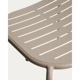 Stapelbarer Outdoor-Stuhl Brai aus taupefarben verzinktem Stahl von Kave Home – Bild 10