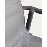 Stapelbarer Outdoor-Stuhl Canea aus Texteline und Aluminium von Kave Home – Bild 10