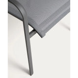 Stapelbarer Outdoor-Stuhl Canea aus Texteline und Aluminium von Kave Home – Bild 11