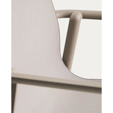 Stapelbarer Outdoor-Stuhl Canea aus beigem Texteline und Aluminium in Taupe von Kave Home – Bild 12