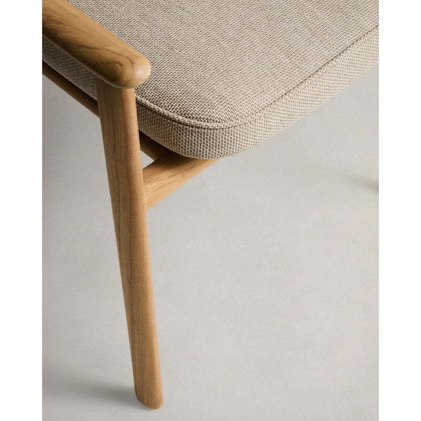 Stapelbarer Outdoor-Stuhl Elunda aus massivem Teakholz, FSC 100 % von Kave Home – Bild 15