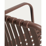 Stapelbarer Outdoor-Stuhl Isabellini in Braun von Kave Home – Bild 11
