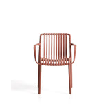 Stapelbarer Outdoor-Stuhl Isabellini in Terrakotta von Kave Home – Bild 9
