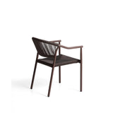 Stapelbarer Outdoor-Stuhl Livadia aus Aluminium in Braun von Kave Home – Bild 10