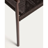 Stapelbarer Outdoor-Stuhl Livadia aus Aluminium in Braun von Kave Home – Bild 14