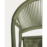 Stapelbarer Outdoor-Stuhl Livadia aus Aluminium in Grün von Kave Home – Bild 12