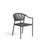 Stapelbarer Outdoor-Stuhl Livadia aus Aluminium in verschiedenen Farben von Kave Home – Bild 1