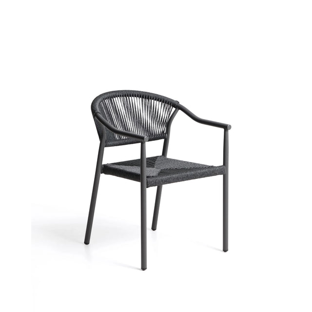 Stapelbarer Outdoor-Stuhl Livadia aus Aluminium in verschiedenen Farben von Kave Home – Bild 1