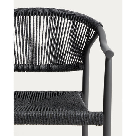 Stapelbarer Outdoor-Stuhl Livadia aus Aluminium in verschiedenen Farben von Kave Home – Bild 6