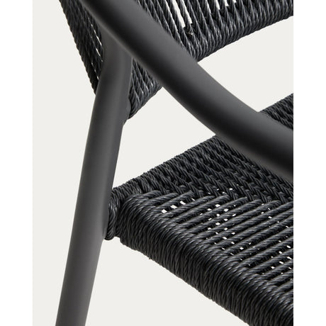 Stapelbarer Outdoor-Stuhl Livadia aus Aluminium in verschiedenen Farben von Kave Home – Bild 9