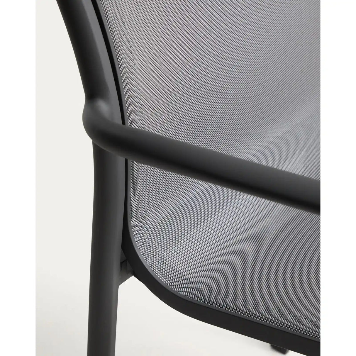 Stapelbarer Outdoor-Stuhl Luri aus Aluminium und Texteline von Kave Home – Bild 11