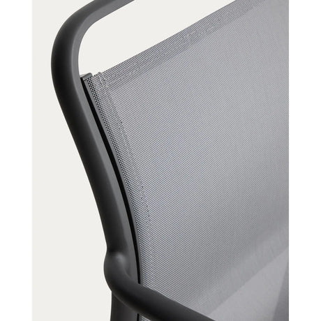 Stapelbarer Outdoor-Stuhl Luri aus Aluminium und Texteline von Kave Home – Bild 12