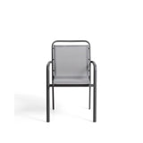 Stapelbarer Outdoor-Stuhl Luri aus Aluminium und Texteline von Kave Home – Bild 6