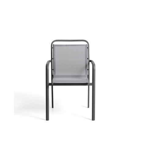 Stapelbarer Outdoor-Stuhl Luri aus Aluminium und Texteline von Kave Home – Bild 6