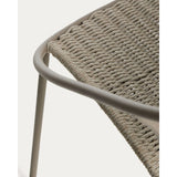 Stapelbarer Stuhl Atrani aus verzinktem Stahl und Seil von Kave Home – Bild 12