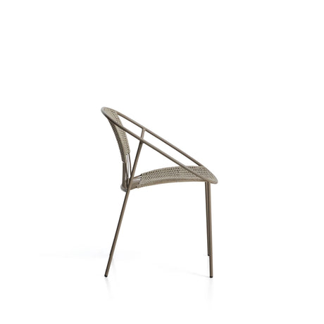 Stapelbarer Stuhl Atrani aus verzinktem Stahl und Seil von Kave Home – Bild 6