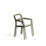 Stapelbarer Stuhl Linosa aus Aluminium mit Kissen von Kave Home – Bild 3