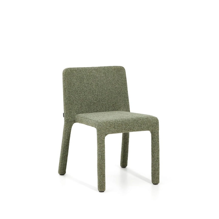 Stapelbarer Stuhl Loria mit Chenille FSC 100% von Kave Home – Bild 1