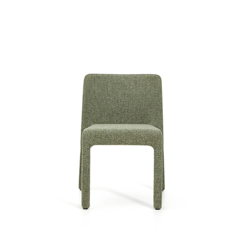 Stapelbarer Stuhl Loria mit Chenille FSC 100% von Kave Home – Bild 7