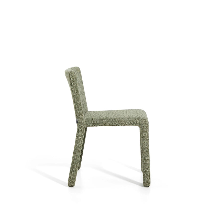 Stapelbarer Stuhl Loria mit Chenille FSC 100% von Kave Home – Bild 8
