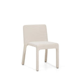 Stapelbarer Stuhl Loria mit beiger Chenille FSC 100% von Kave Home – Bild 1