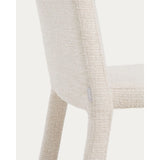 Stapelbarer Stuhl Loria mit beiger Chenille FSC 100% von Kave Home – Bild 12