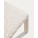 Stapelbarer Stuhl Loria mit beiger Chenille FSC 100% von Kave Home – Bild 13