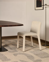 Stapelbarer Stuhl Loria mit beiger Chenille FSC 100% von Kave Home – Bild 2