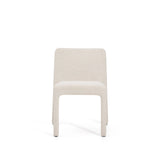 Stapelbarer Stuhl Loria mit beiger Chenille FSC 100% von Kave Home – Bild 6