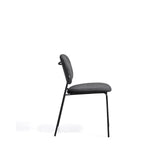 Stapelbarer Stuhl Meli mit Chenille und Metallbeinen FSC Mix Credit von Kave Home – Bild 4