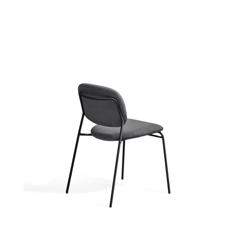 Stapelbarer Stuhl Meli mit Chenille und Metallbeinen FSC Mix Credit von Kave Home – Bild 5