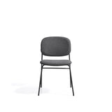 Stapelbarer Stuhl Meli mit Chenille und Metallbeinen FSC Mix Credit von Kave Home – Bild 6