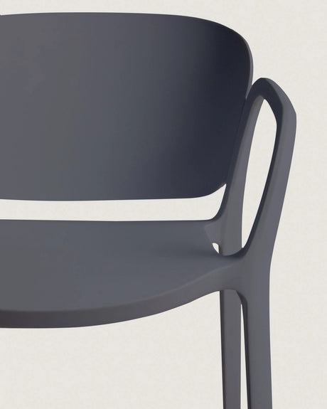 Stapelstuhl Ania, zu 100 % für die Outdoor-Verwendung geeignet von Kave Home – Bild 5