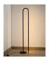 Stehlampe Bow aus schwarzem Aluminium von Kave Home – Bild 2
