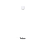 Stehlampe Brisia aus Metall mit schwarzem Finish und einer Glaskugel Ø20 cm von Kave Home – Bild 1